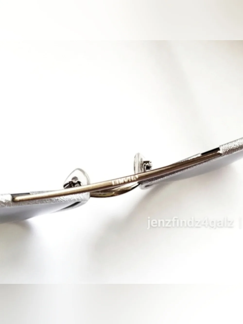 NWT Authentic CHANEL 4228-Q Silver Round Aviator Mirrored Sunglasses With Case - Picture 8 of 11